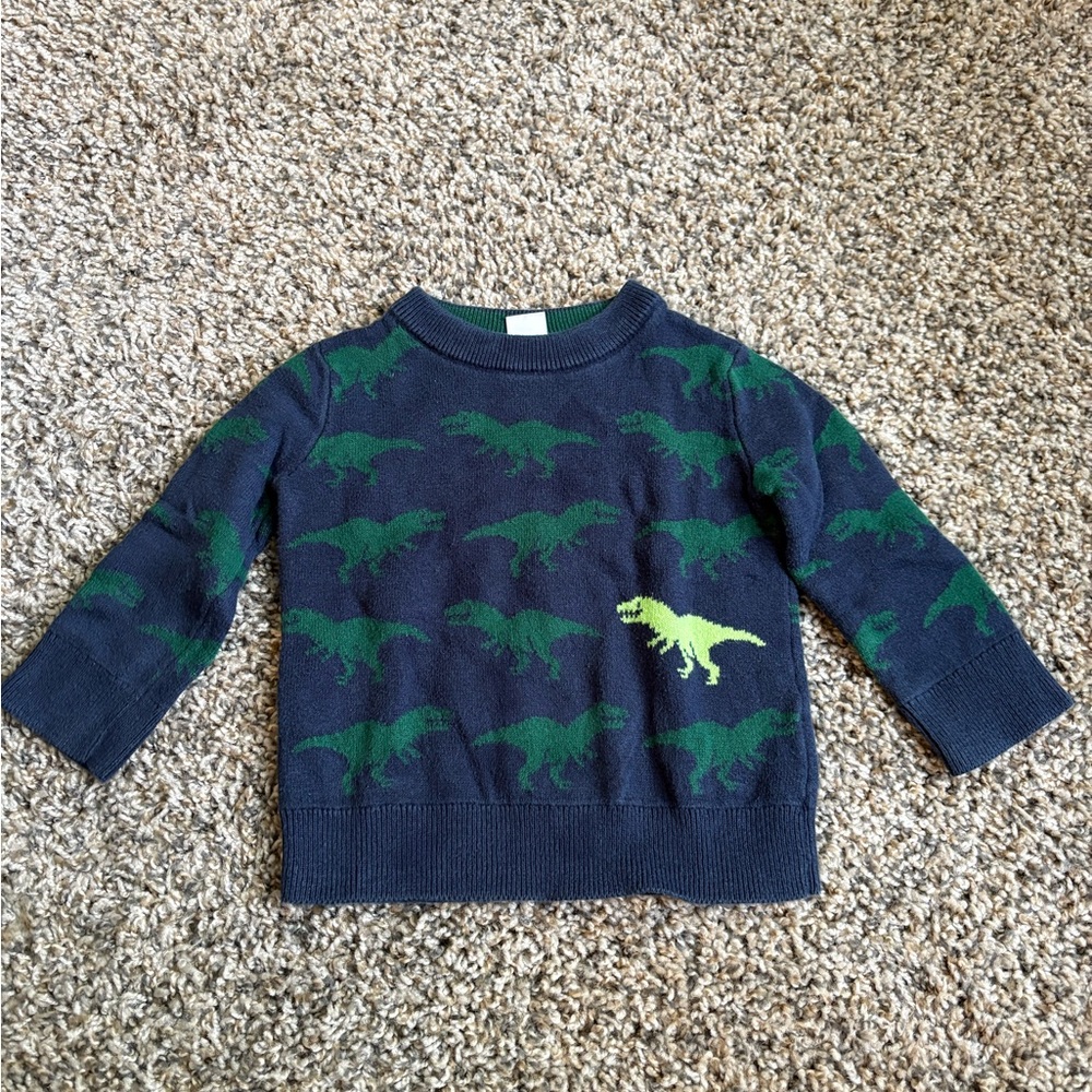 12-18m Gap Dinosaur Sweater